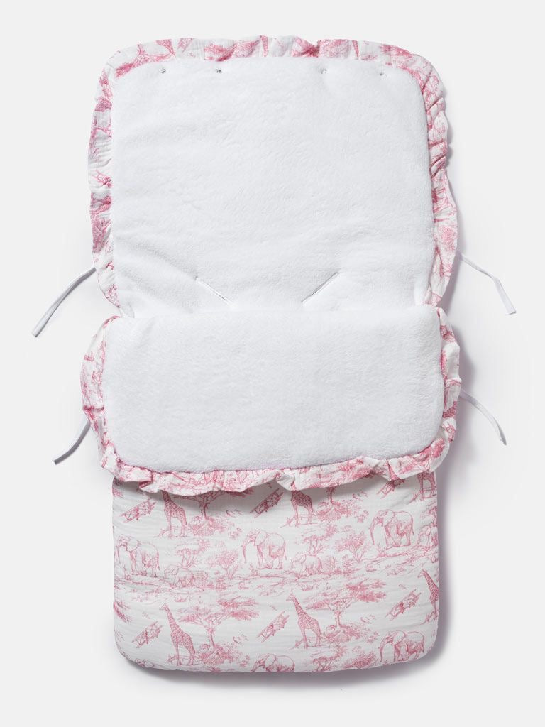 Safari print footmuff