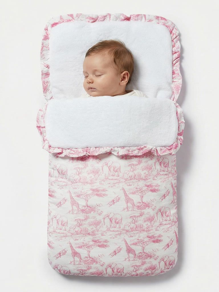 Safari print footmuff