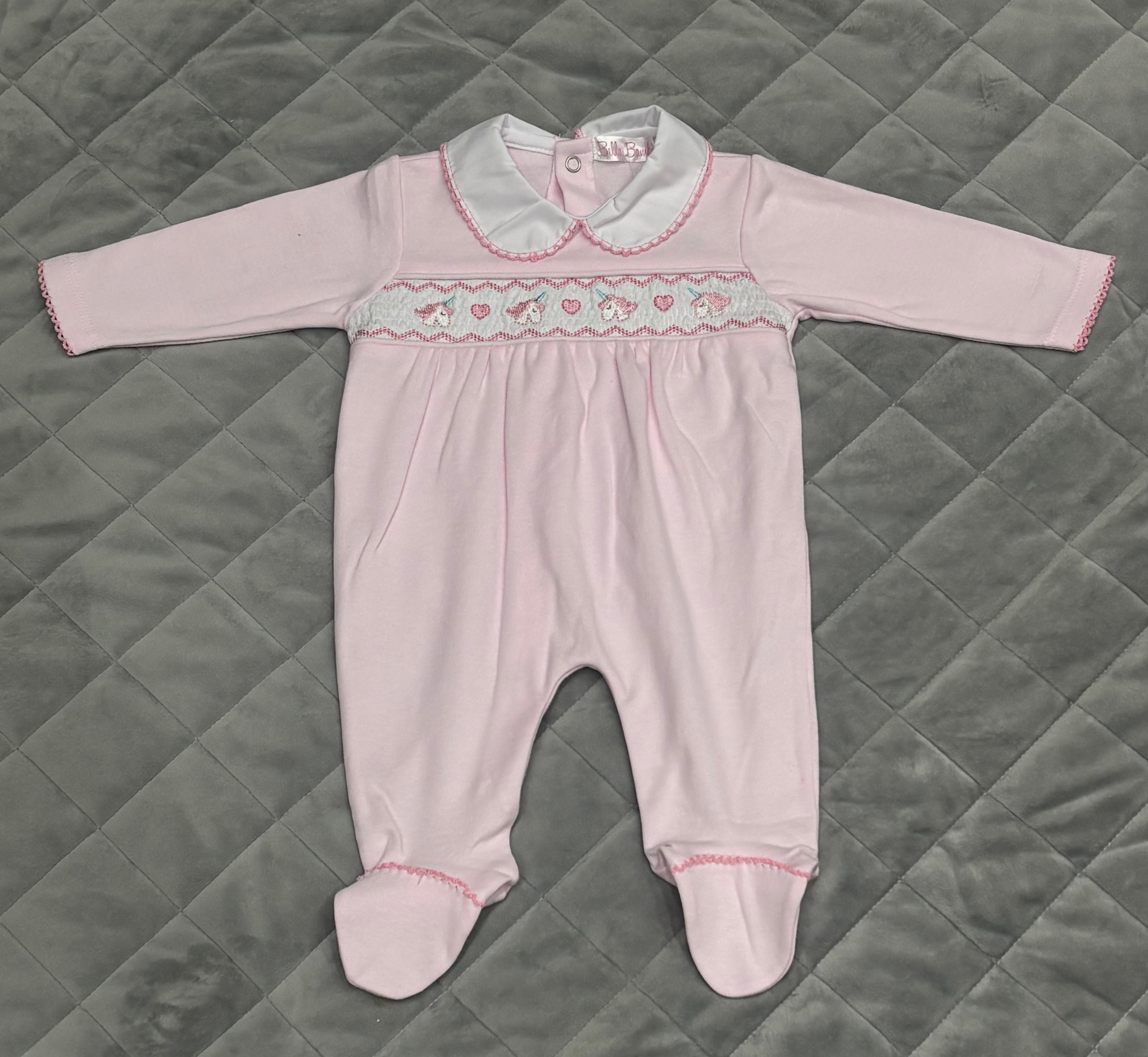 Unicorn baby grow