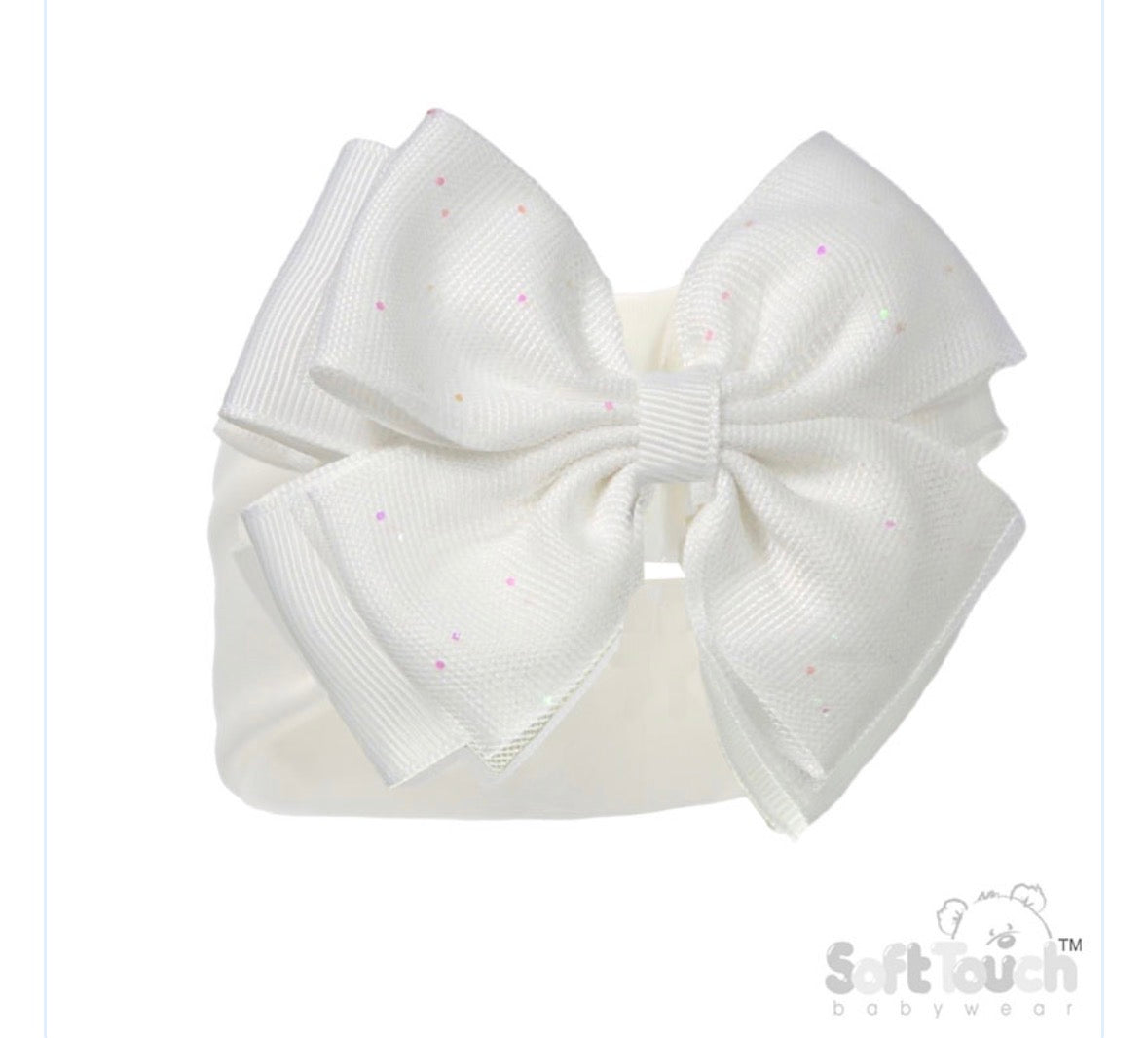 Glitter bow headbands