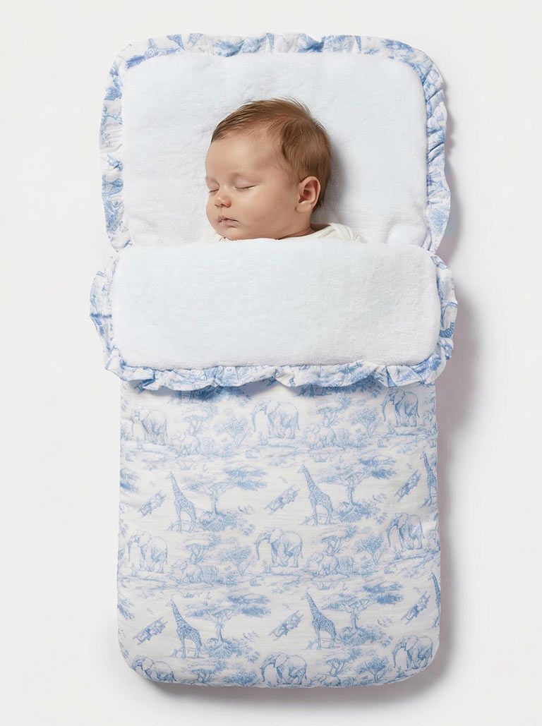Safari print footmuff