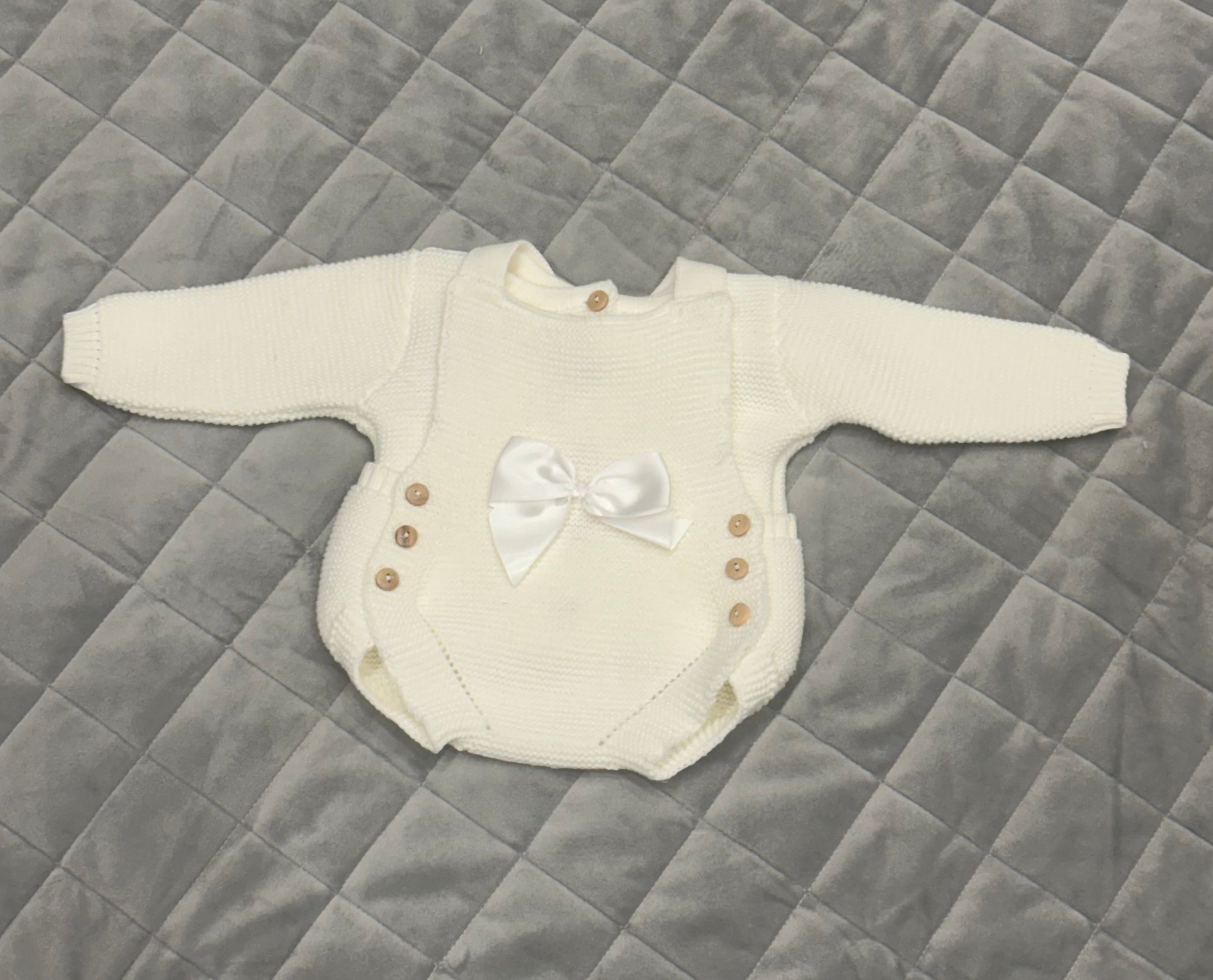 Spanish style bow romper