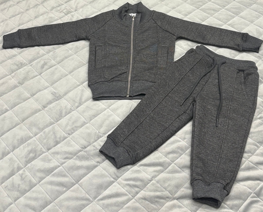 Boys zip tracksuits