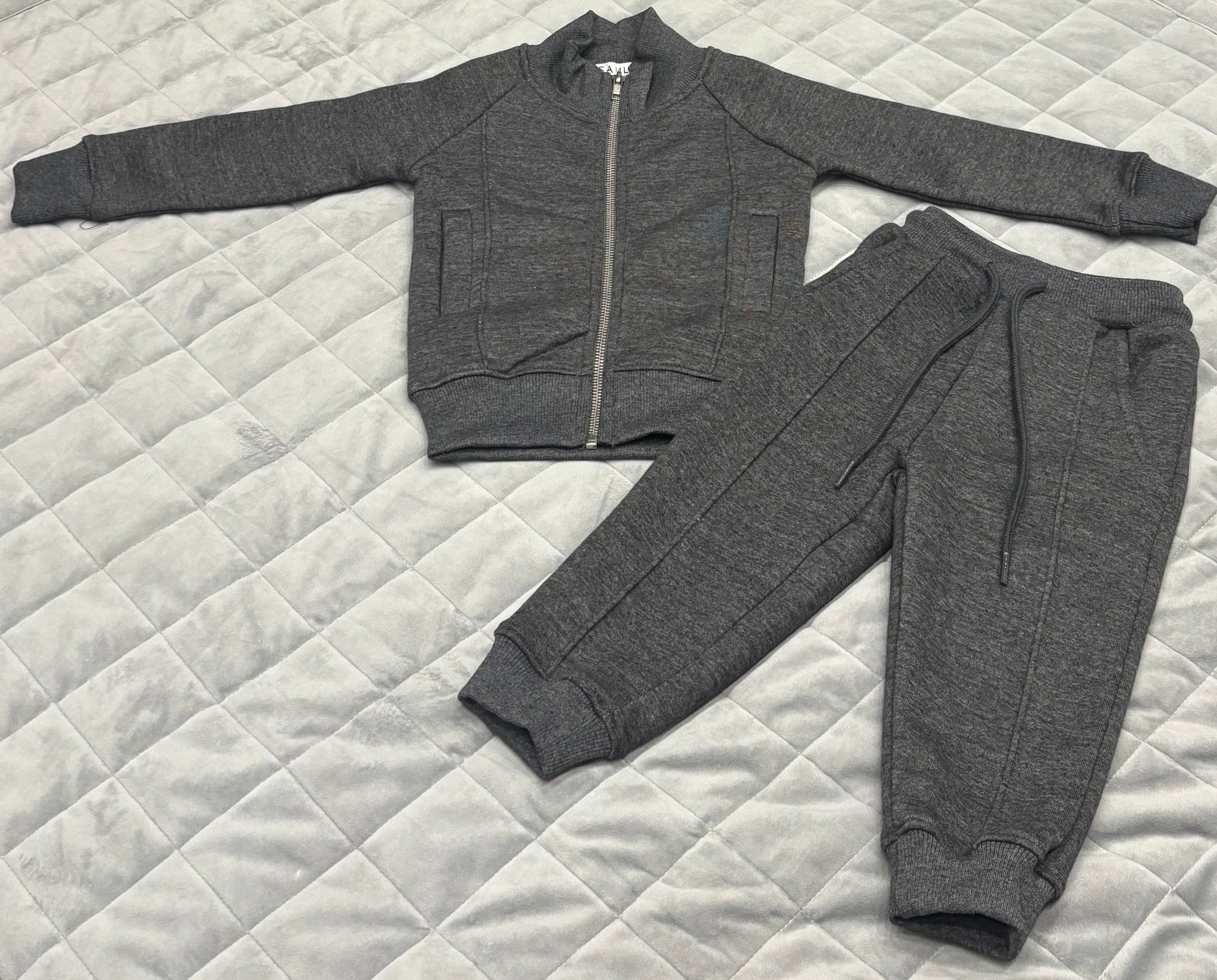 Boys zip tracksuits