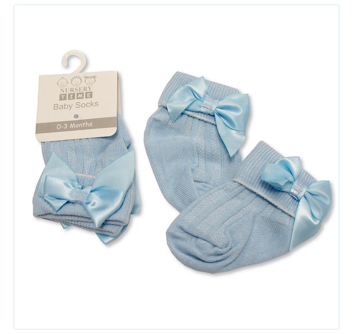Baby ankle bow socks