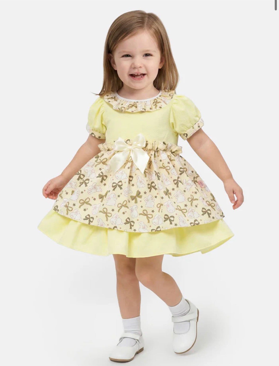 Girls bunny dress