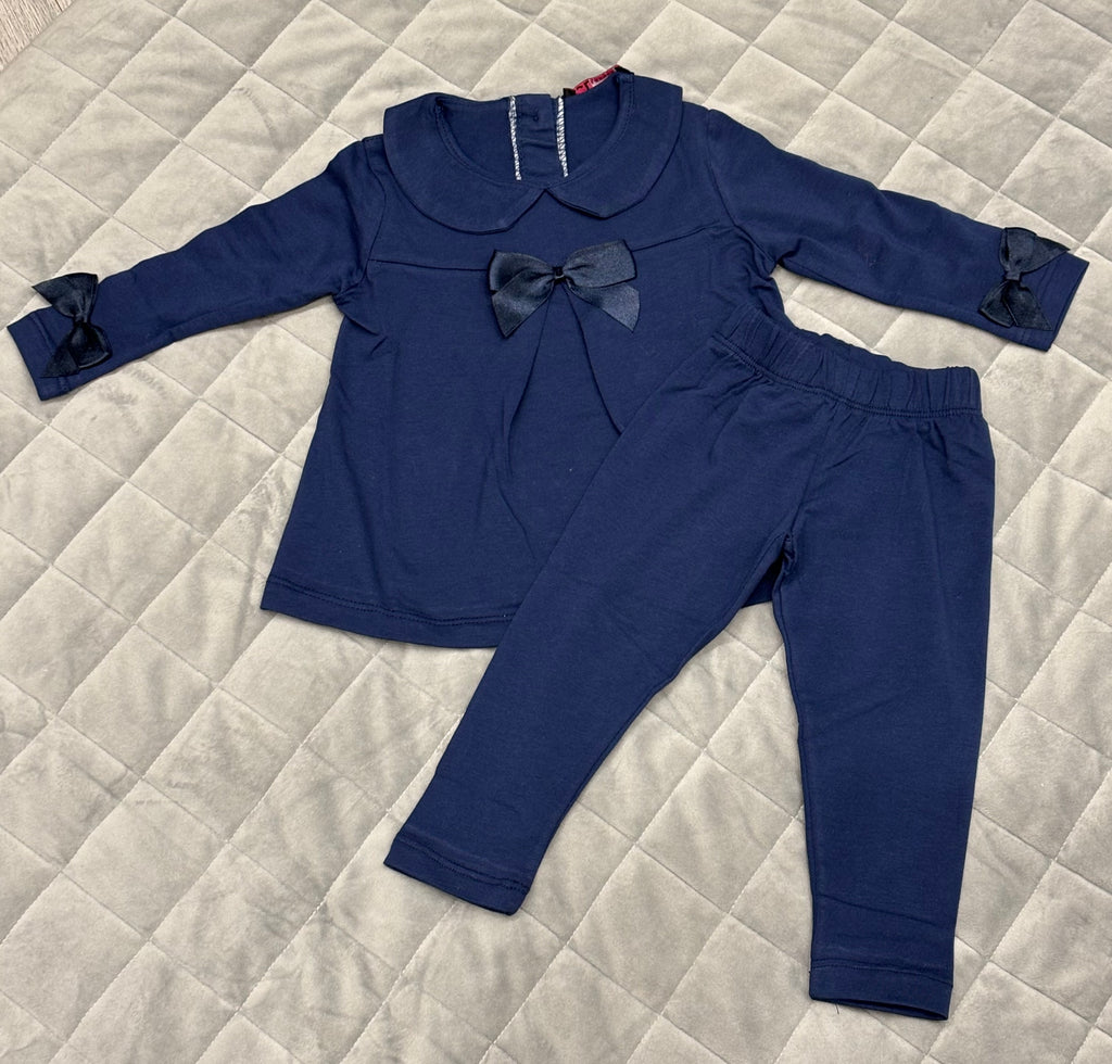 Bow top and leggings set
