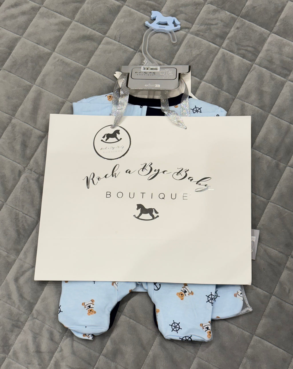 Baby boy bear print 5 piece set